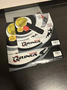 NEW Rotor Q Rings Road Chainrings 52-36T 5 bolts 110BCD NEW - Picture 1 of 4