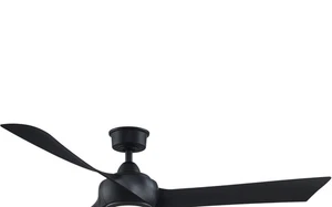 Fanimation Mad8530 Black Wrap Custom Ceiling Fan 60" blades - Picture 1 of 7