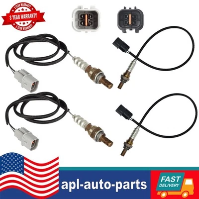 Sensor de oxígeno 4 piezas para Hyundai Santa Fe 2003-06 XG350 2003-05 234-4166 234-4194 Foto 1 de 4