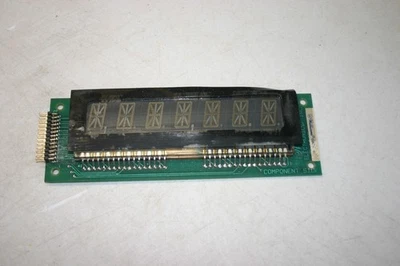 OEM Williams pinball 7 Digit alpha/numeric display (100% Working)  5769-10874-00 - Image 1 of 2
