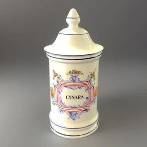 Apothekertopf Apotheke Keramik Vintage Cynara handbemalt - Bild 1 von 6