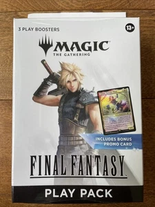 🔥 Pack de jeu Magic The Gathering Final Fantasy avec 3 packs et promo Zidane NEUF - Photo 1/2