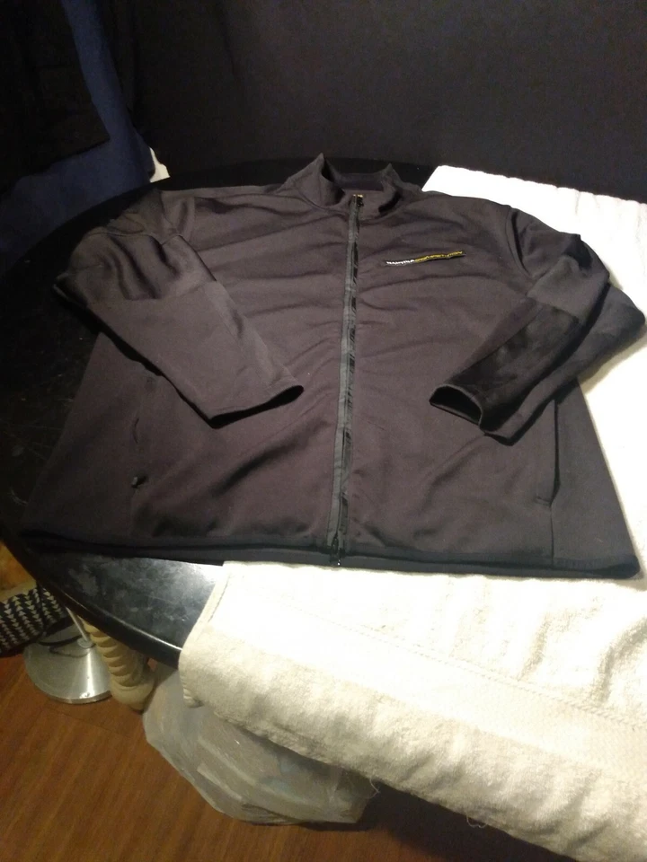 Chaqueta deportiva de calentamiento negra Nautica Competition para hombre, talla XXL Foto 1 de 4