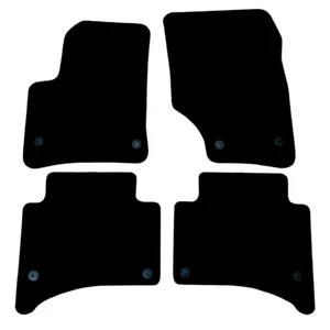 Car Floor Mats For Porsche Cayenne Velour Waterproof Black Carpet Auto Liners - Picture 1 of 11
