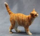 Katze rot katzenfigur figur tierfigur cat castagna