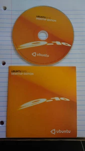 Rare Vintage Ubuntu 9.10 Desktop Edition Official Live CD - Picture 1 of 2