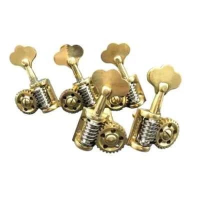one set 5 String Double Bass Peg 3/4 4/4 Upright Bass Part Brass String Winder - Image 1 of 4