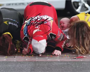 AUTOGRAPHED 2016 Kyle Busch #18 Skittles Racing INDY BRICKYARD 400 RACE WIN (Kis - Picture 1 of 1