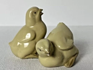 Juego de dos pollitos de cerámica Lladro NAO Daisa 1982 - Imagen 1 de 12