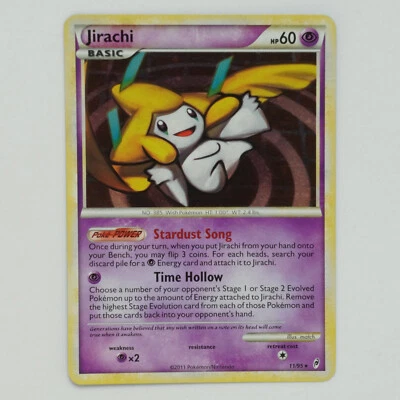 Jirachi 11/95 Holo Rare Call of Legends Pokemon Card - Image 1 of 2