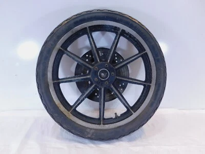 Harley Davidson Sportster 883 & 1200 19" Cast Front Wheel Rim w/ Tire & Rotor - Image 1 of 4