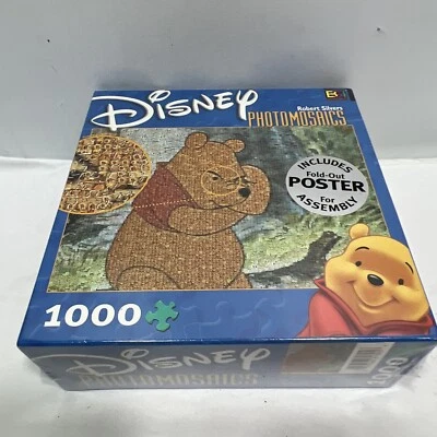 Puzzle Buffalo Games Disney Photomosaics 1000 piezas "Winnie the Pooh" ~ NUEVO SELLADO Foto 1 de 4