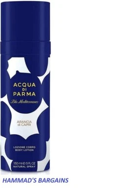 LOCIÓN CORPORAL ACQUA DI PARMA BLU MED ARANCIA DI CAPRI 5 OZ / 150 ML (NUEVA) SELLADA Foto 1 de 2