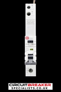 WYLEX 16 AMP CURVE C 6kA 30mA RCBO TYPE A NHXSBS1C16 - Picture 1 of 6