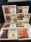 House of Miniatures Dollhouse Lot of 11Furniture Kits N0S Chests Chairs & More