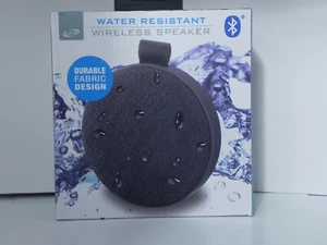 iLive Water Resistant Wireless Speaker Fabric Design ISBW8B Bluetooth IPX4 - Picture 1 of 5