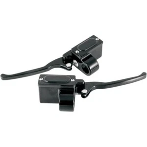 GMA Eng Black Brake Master Cylinder Assembly for 1" Bars 5/8" Harley GMA-HB-4 - Picture 1 of 1