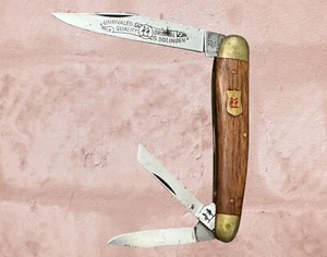 UNRIVALED ORIGINAL QUALITY Robert Klaas Kissing Crane Vintage Pocket Knife - Picture 1 of 19