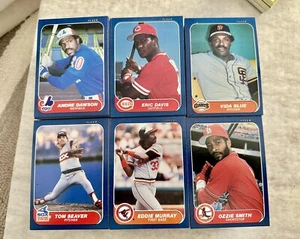 Lot of ++(830) 1986 Fleer Baseball Cards - Includes 60 Stickers - Some Stars - Picture 1 of 7