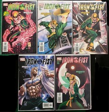 IRON FIST 1-5 MARVEL COMICS BREATHLESS MULLANEY LAU UDON 2004 NM