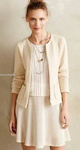 NUEVA Chaqueta Diamante Anthropologie Geo de Rosie Neira Talla M - Imagen 1 de 4