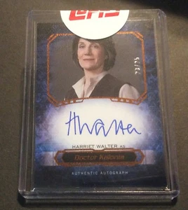 2016 Topps Star Wars Masterwork CANVAS AUTO 23/25 - HARRIET WALTER as DR KALONIA - Picture 1 of 2