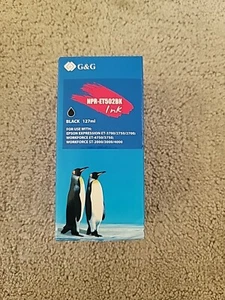 G&G NPR-ET502BK Schwarze Tinte Nachfüllung, 127ml - Bild 1 von 7