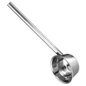 Long Handle Water Ladle Stainless Steel Garden Water Bailer Watering Flower - Picture 1 of 12