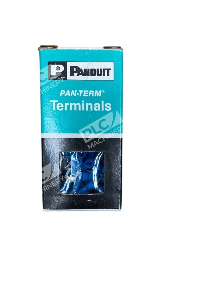 Panduit Pan-Term PN14-8LF-C Loose Piece Forks - Blue, Pack of 100 Pieces