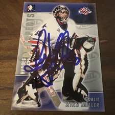 Ryan Miller Signed Card