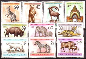 HUNGRÍA - 1961. Animales del zoológico de Budapest - MNH - Imagen 1 de 1