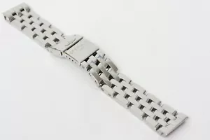 BREITLING 20-18 WERKSEITIG ORIGINAL EDELSTAHL PILOTENARMBAND 20 MM ENDEN - Bild 1 von 6