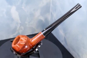 UNSMOKED NEW 1950s KAYWOODIE Pipe connoisseur 32C Squat round shank bulldog Pipe - Picture 1 of 15
