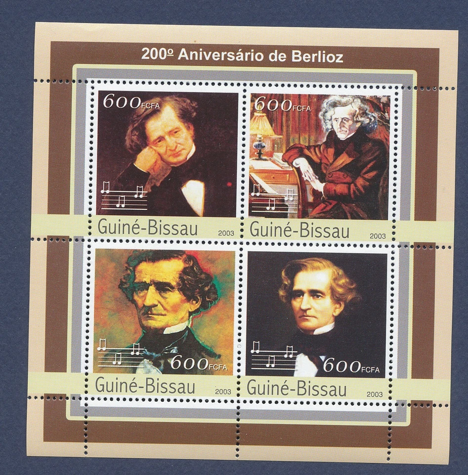 GUINEA-BISSAU - MNH S/S - Berlioz Music - 2003 --a Foto 1 de 1