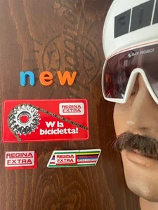 Vintage NOS VERY RARE Regina Extra Shop Display Decal Sticker Set - Picture 1 of 3