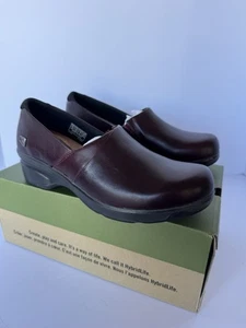 KEEN WOMENS FLAME MORA CLOG SLIP ON LEATHER SHOES, SIZE 8.5M, EXC. NEW CONDITION - Picture 1 of 23