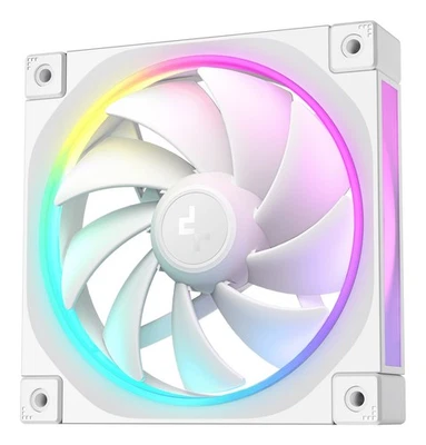 6933412711070 DeepCool FL12 WH Computergehäuse Ventilator 12 cm Weiß 1 Stück(e)  - Bild 1 von 4