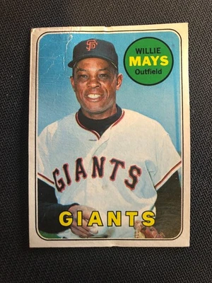1969 Topps - Willie Mays #190 - Image 1 of 3