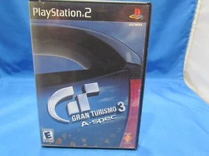 Gran Turismo 3 GT3 A-Spec  (2001 PS2 Playstation 2) Complete FREE Shipping FAST! - Picture 1 of 5