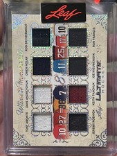 2023 Leaf Ultimate Hockey Memorabilia 8 Game Used Relics w/ 90’s Stars /4