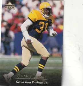 SPEDIZIONE GRATUITA-COME NUOVO-1995 Upper Deck George Teague #179 CONFEZIONI - Foto 1 di 1