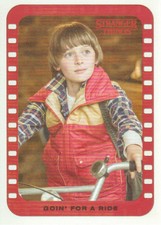 2018 Stranger Things Season 1 Scene Stickers Insert #7 Goin' for a Ride