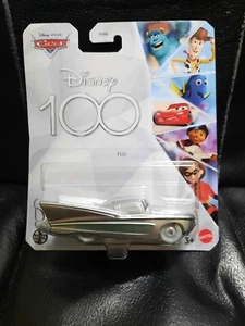 Disney Pixar Cars 100 Years Flo Silver Chrome Zamac New - Picture 1 of 2