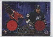 2003-04 Topps Double Tough Material /100 Peter Worrell Darren Langdon #DTM-PW/DL