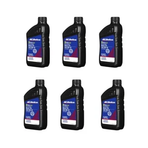 6 Pack AC Delco 10-9236 Fully Synthetic SAE 0W-20 Gen 3 Dexos1 Motor Engine Oil - Picture 1 of 4