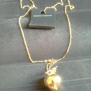 Dorothy Perkins London Golden Colour Pendant Chain Necklace Women's Jewellery Uk - Picture 1 of 4