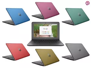 HP Chromebook 11 G6 11.6" Intel 2.40 GHz 4 GB RAM 16 GB eMMC Bluetooth Webcam SD - Picture 1 of 22