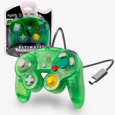 GameCube Controller, Jungle Green Wired Controller NEW XYAB Brand - Image 1 of 2