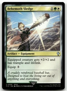 Behemoth Sledge #320 MTG Final Fantasy FIC NM X1 - Picture 1 of 3