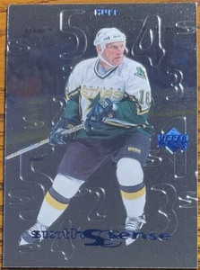 1999-00 Upper Deck Sixth Sense Brett Hull #SS3 Dallas Stars - Picture 1 of 2
